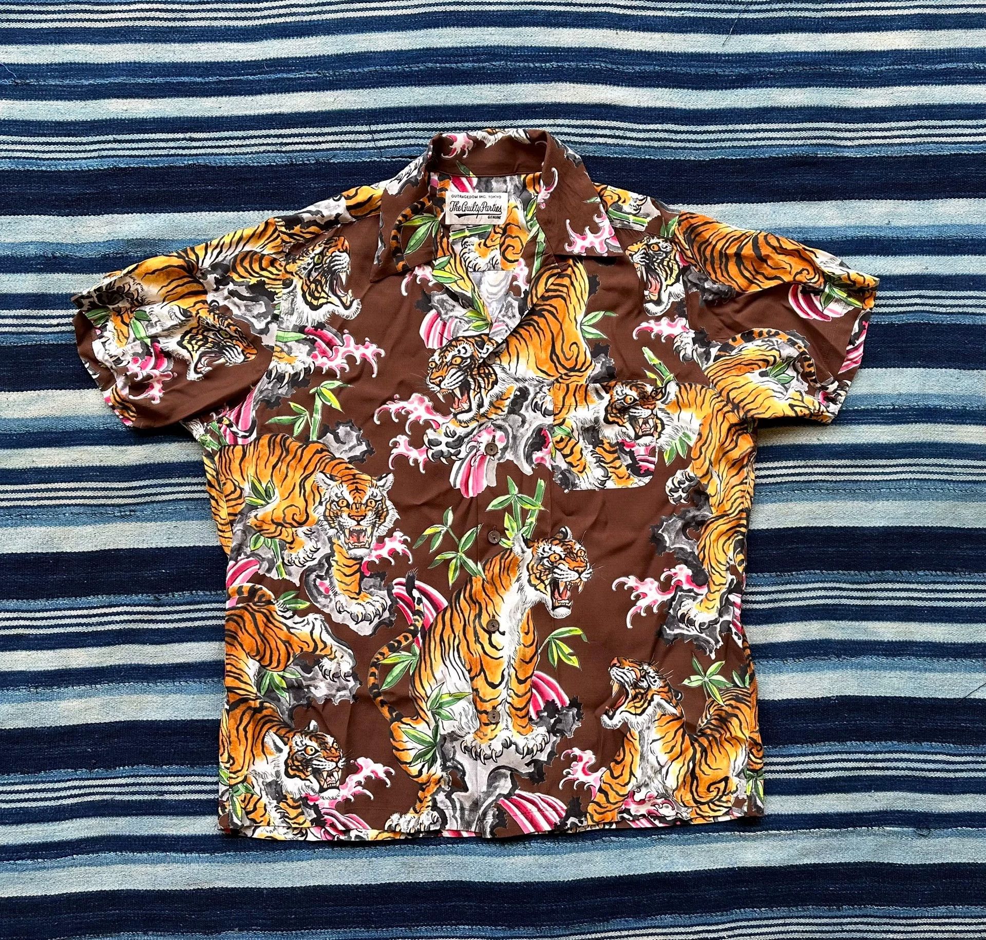 Wacko Maria WACKO MARIA x TIM LEHI HAWAIIAN TIGER Shirt M Size US M / EU 48-50 / 2 - 1 Thumbnail