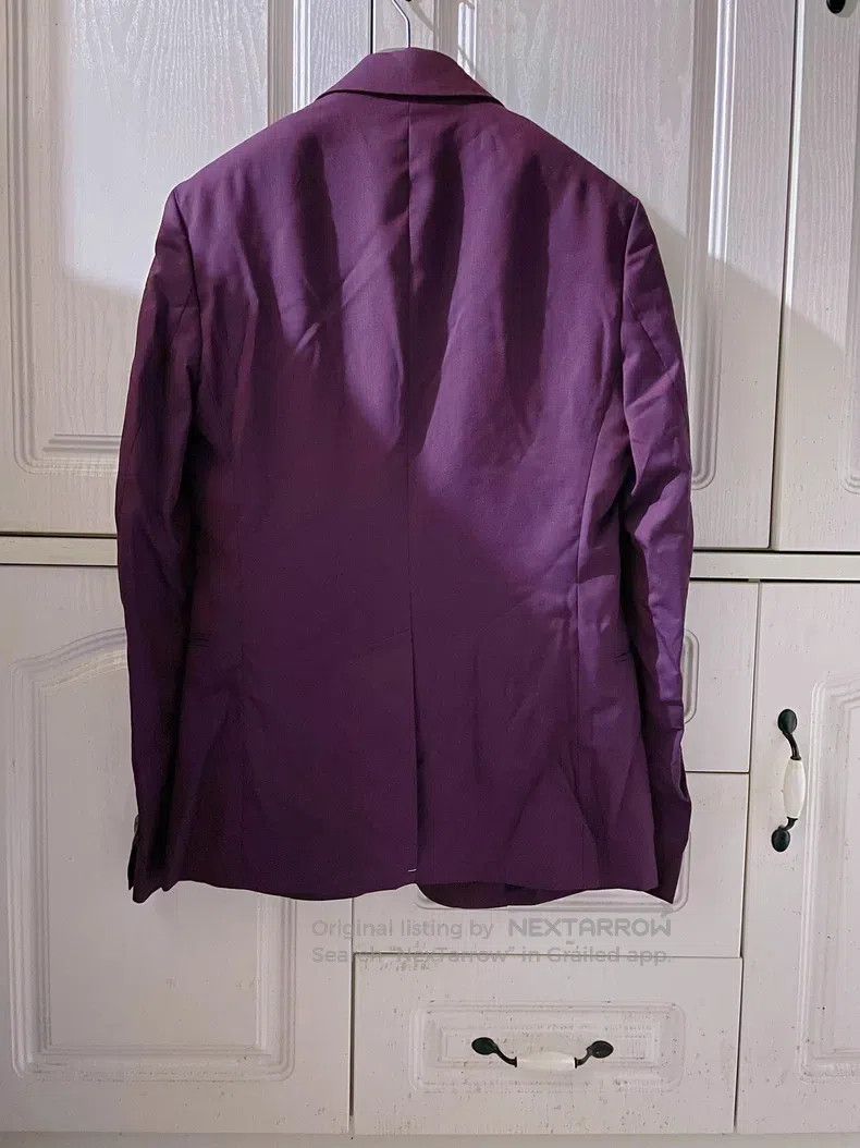 Vivienne Westwood Vivienne Westwood Wool Casual Suit, deep burgundy with mat Size 46R - 2 Thumbnail