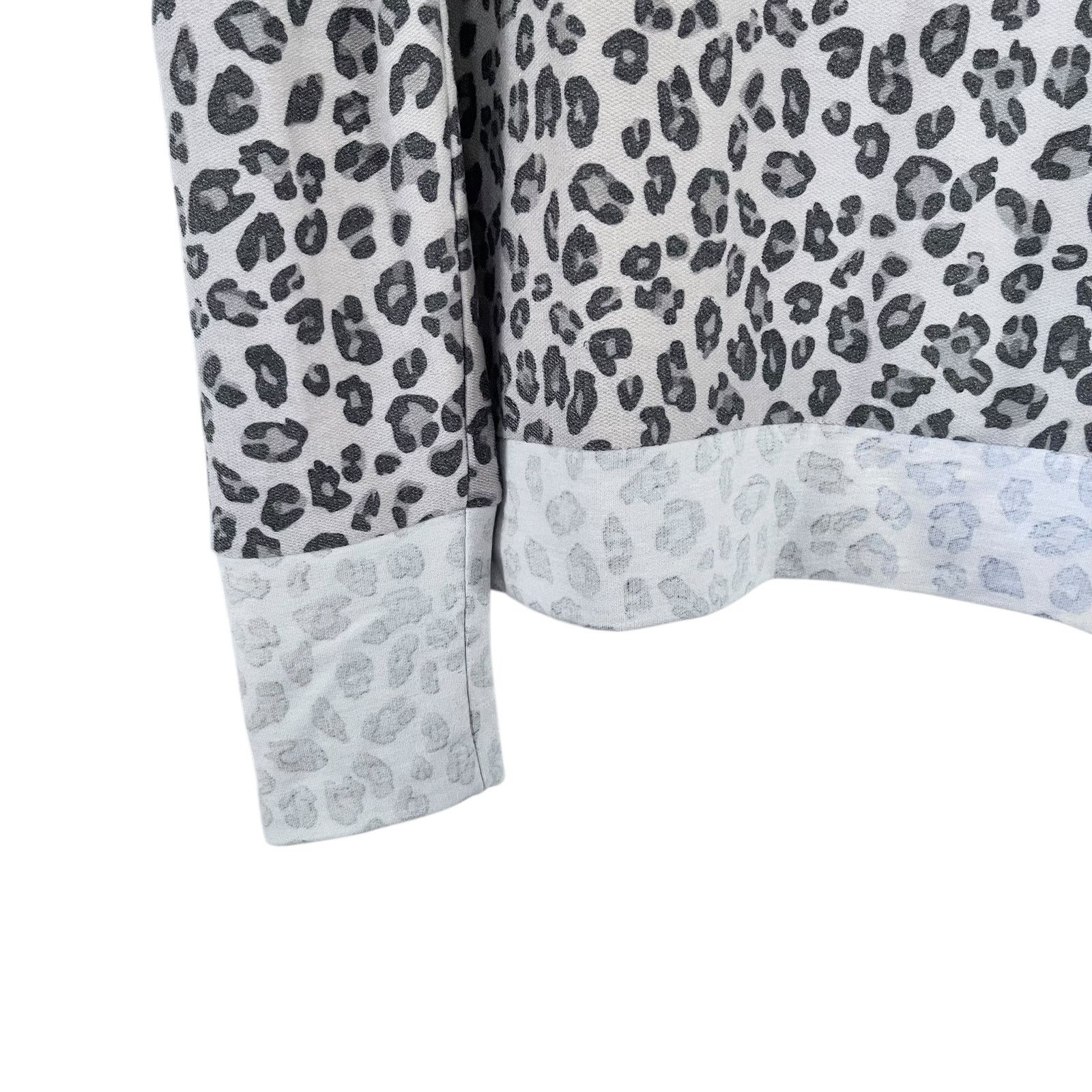 Other Veronica M Beige leopard Animal Print Long Sleeve T-Shirt Size M / US 6-8 / IT 42-44 - 4 Thumbnail