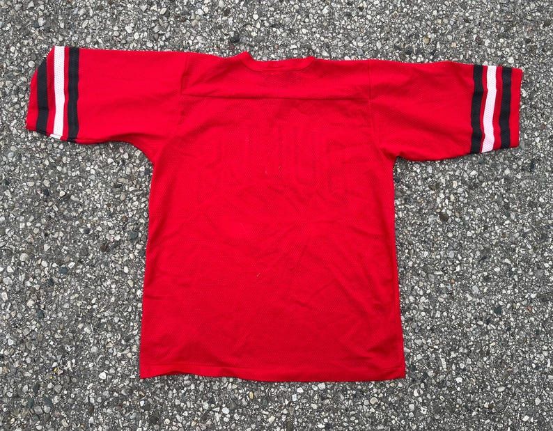 Other Bulls Jersey Tee 1980s 1990s Canada Made Ravens wear Size US L / EU 52-54 / 3 - 6 Thumbnail