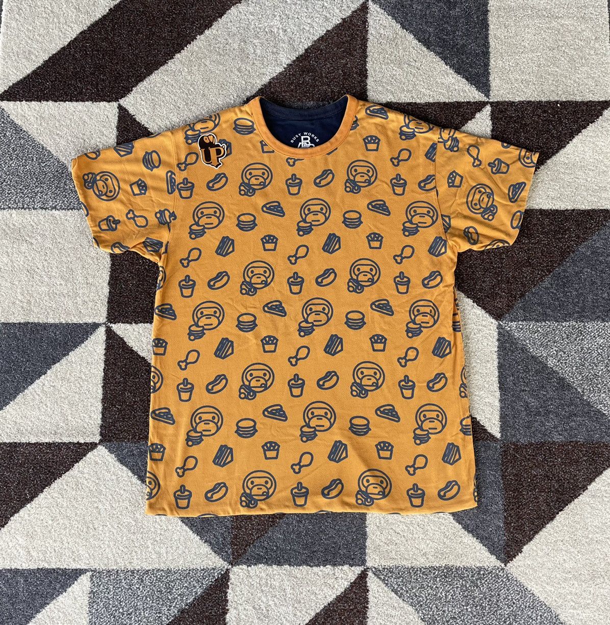 Bape OG Bape Baby Milo Junk Food Reversible Tee Size US L / EU 52-54 / 3 - 1 Thumbnail