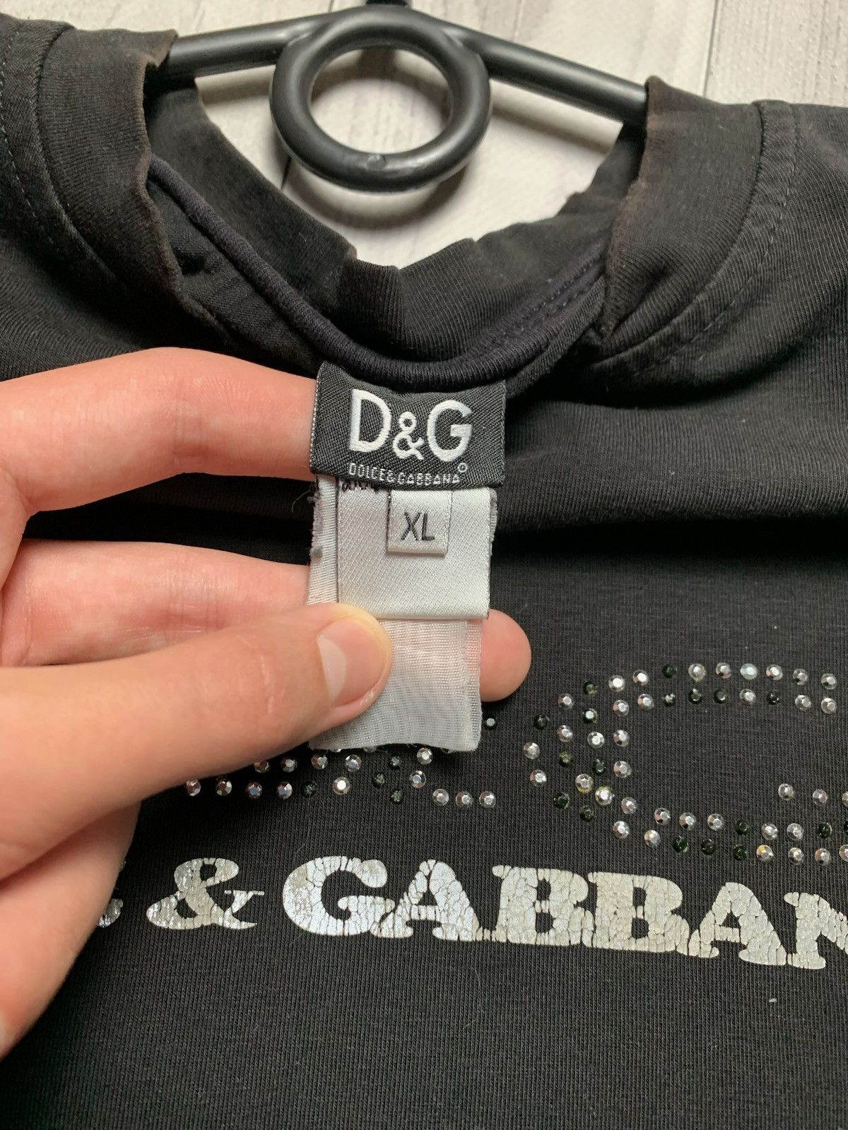 Vintage Vintage Dolce gabbana long sleeve size S/M logo Size US M / EU 48-50 / 2 - 7 Thumbnail