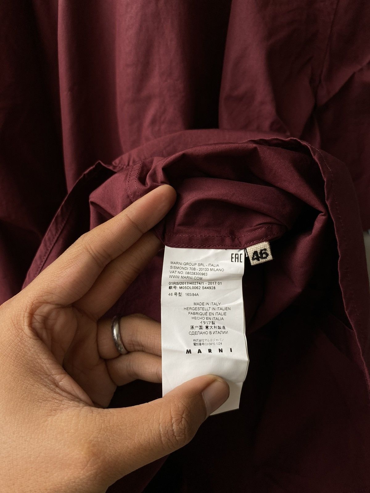 Marni Marni Short Sleeve Shirt Size US M / EU 48-50 / 2 - 10 Thumbnail