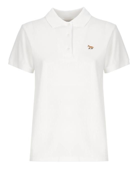 Maison Kitsune MAISON KITSUNE Women Polo Shirts OW00207 KJ7010P100 White Size M / US 6-8 / IT 42-44 - 1 Thumbnail
