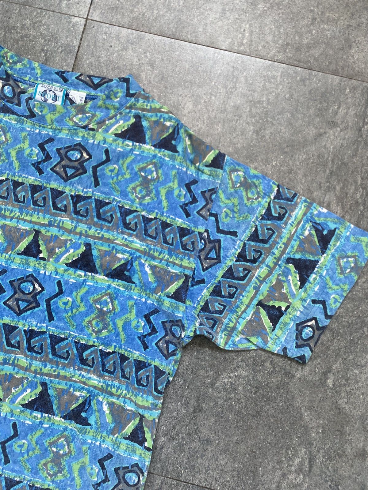Van Heusen Vtg 90's Van Heusen Aop Size US M / EU 48-50 / 2 - 2 Thumbnail
