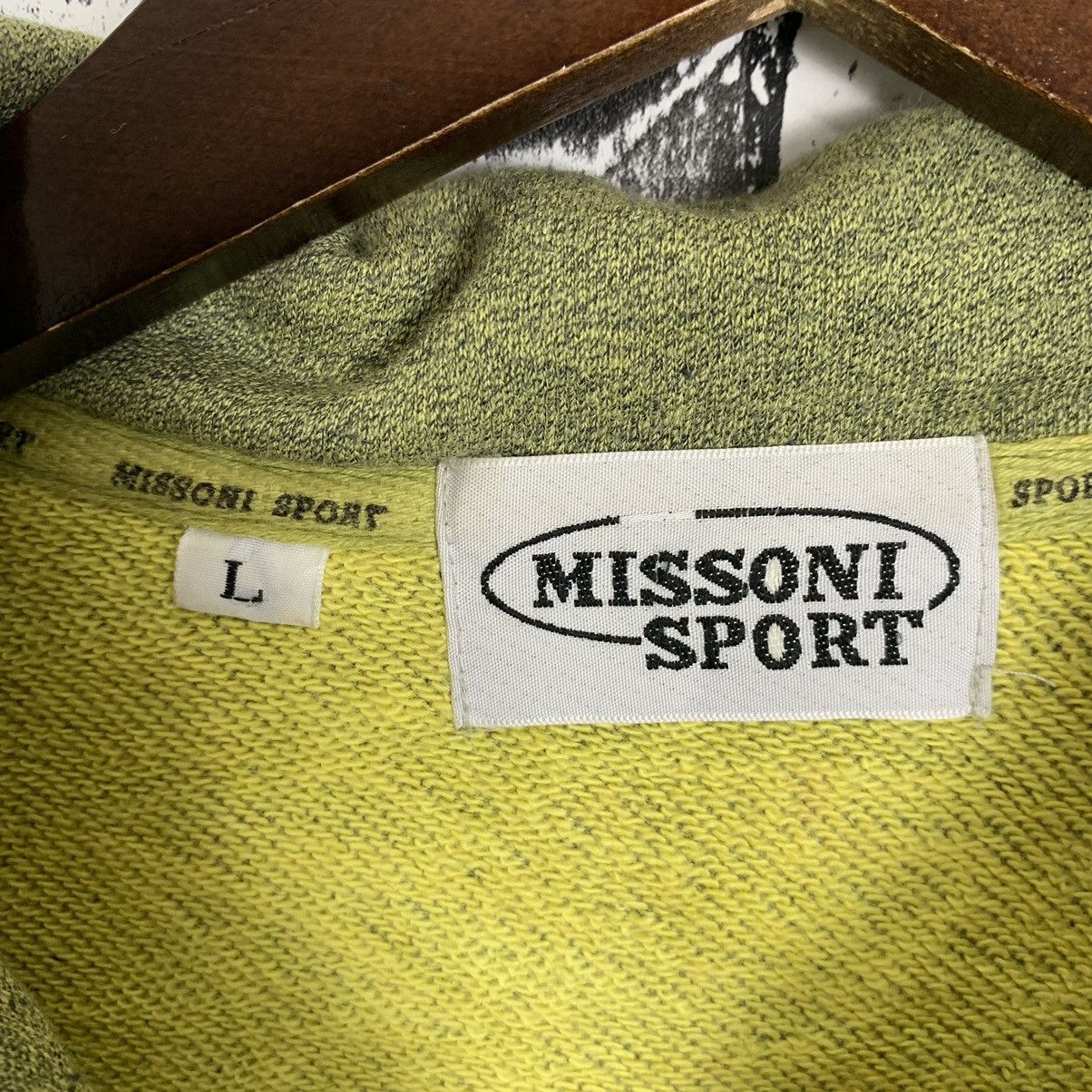 Missoni × Vintage Vintage Missoni Sport Collar Shirt Missoni Pullover Size L / US 10 / IT 46 - 10 Thumbnail