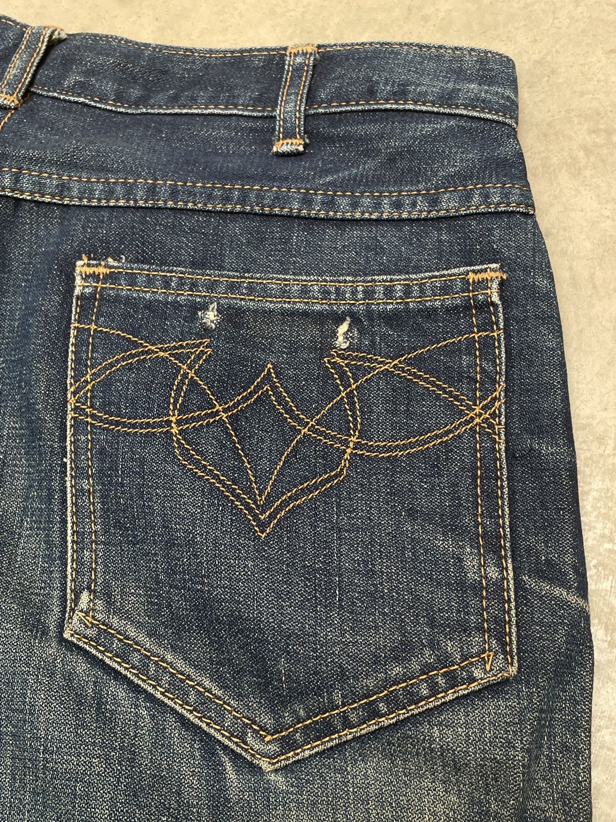 Dickies Vintage Dickies Denim Talon Zip Whiskers Fade W32 Size US 32 / EU 48 - 14 Thumbnail