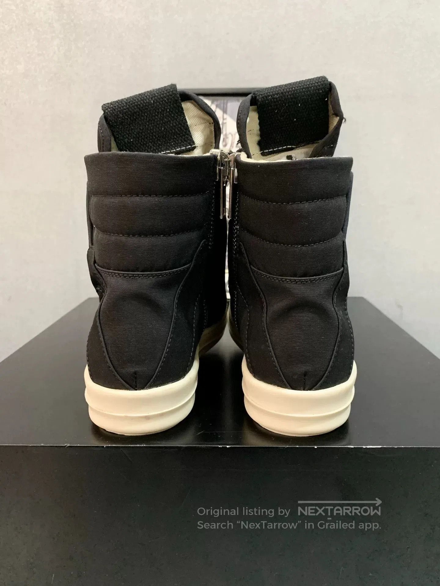 Rick Owens Drkshdw Rick Owens DRKSHDW High-Top Zipper Boots. Size US 6 / EU 39 - 7 Thumbnail