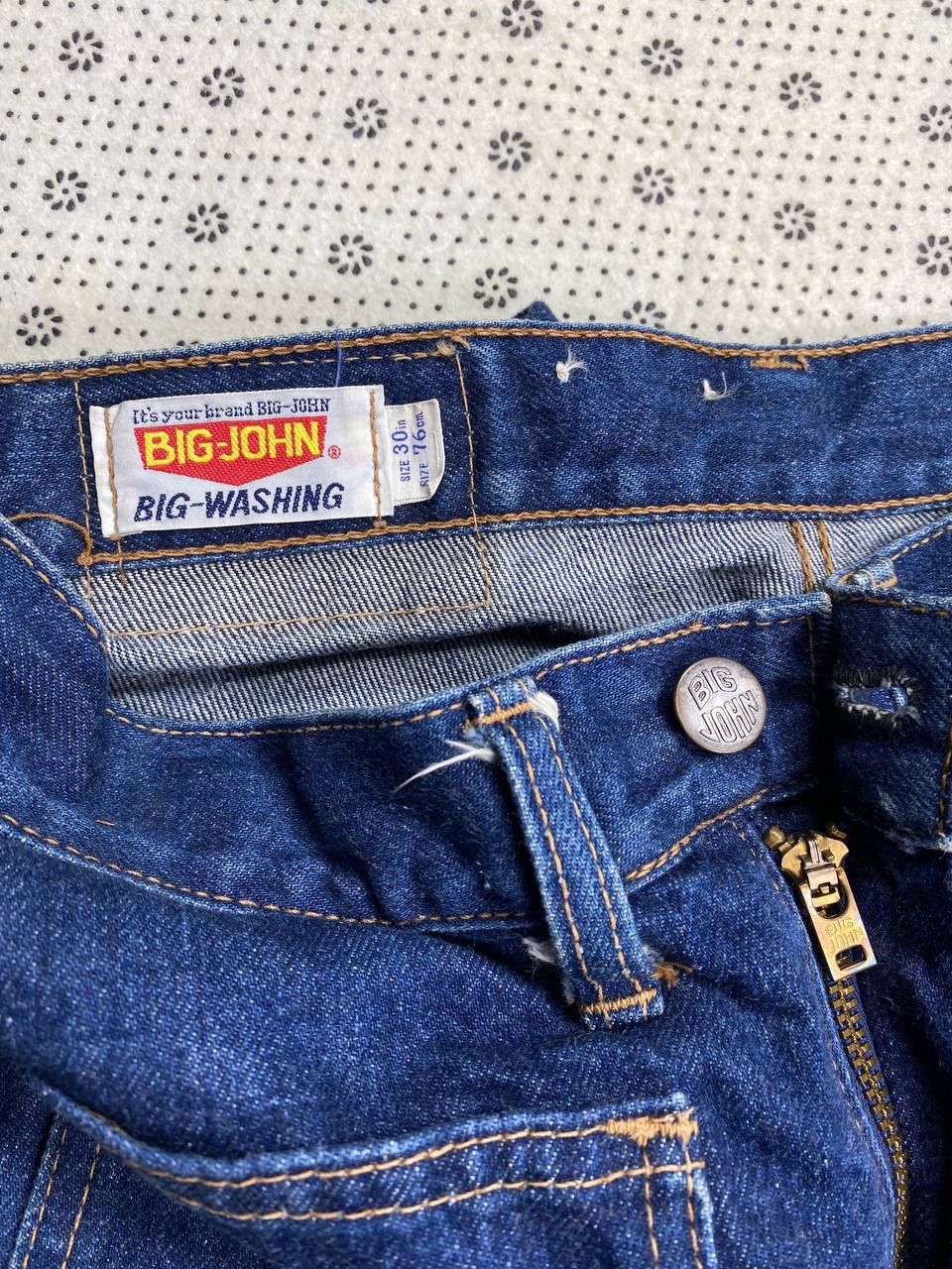 Big John × Vintage Vintage Rockabilly Flare Denim Pant By Big John Size US 28 / EU 44 - 9 Thumbnail