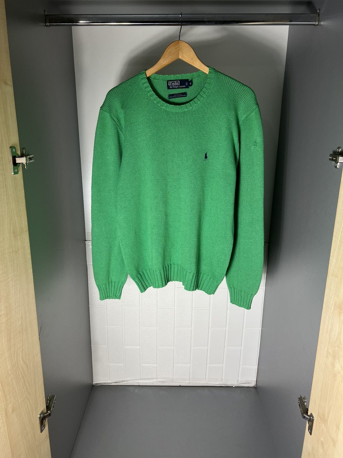 Polo Ralph Lauren VINTAGE POLO RALPH LAUREN SWEATER KNIT RETRO DESIGNER 90s Size US M / EU 48-50 / 2 - 1 Thumbnail