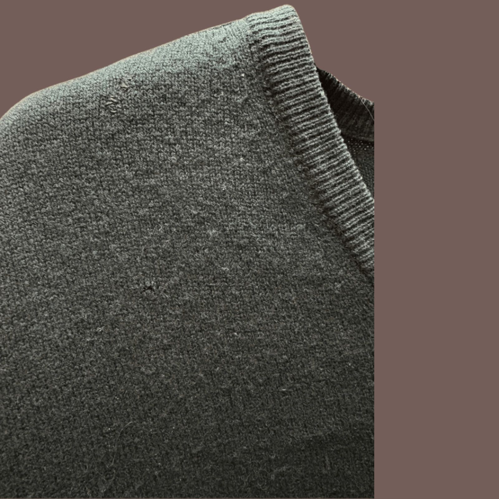 L.L. Bean VTG L.L. Bean Sweater | Green Lambswool | 80s Campuswear Size US XL / EU 56 / 4 - 2 Thumbnail