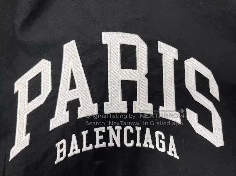 Balenciaga Balenciaga size 38 Letter Printed Collar Long Sleeve Shirt Size US S / EU 44-46 / 1 - 3 Thumbnail