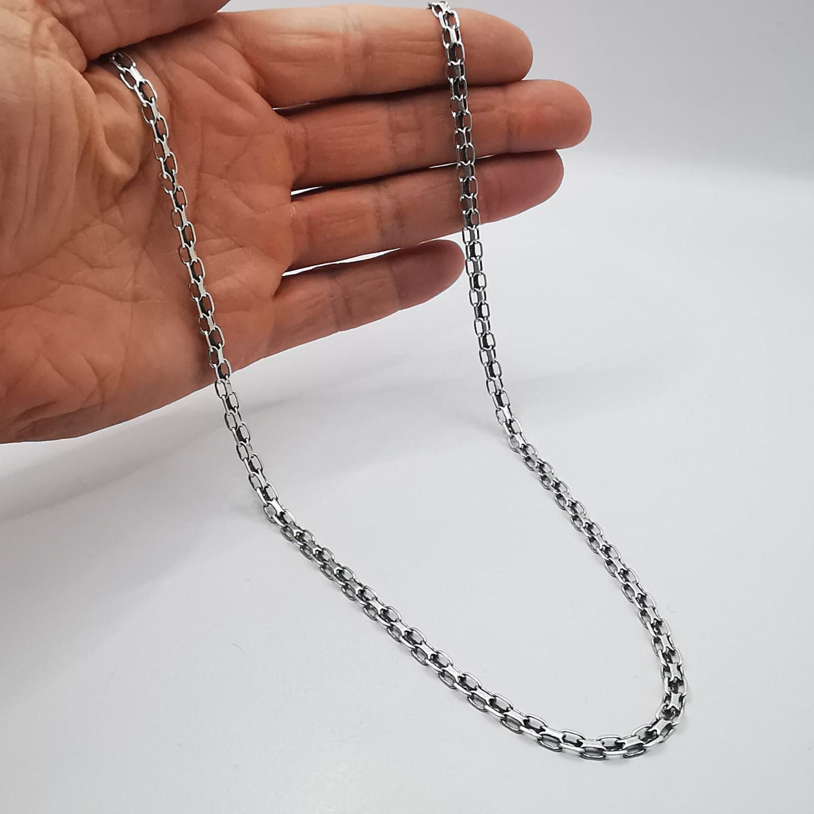 Sterling Silver Vintage Fine Chain, 925 Sterling Silver, Signed 16,72 g Size ONE SIZE - 4 Thumbnail