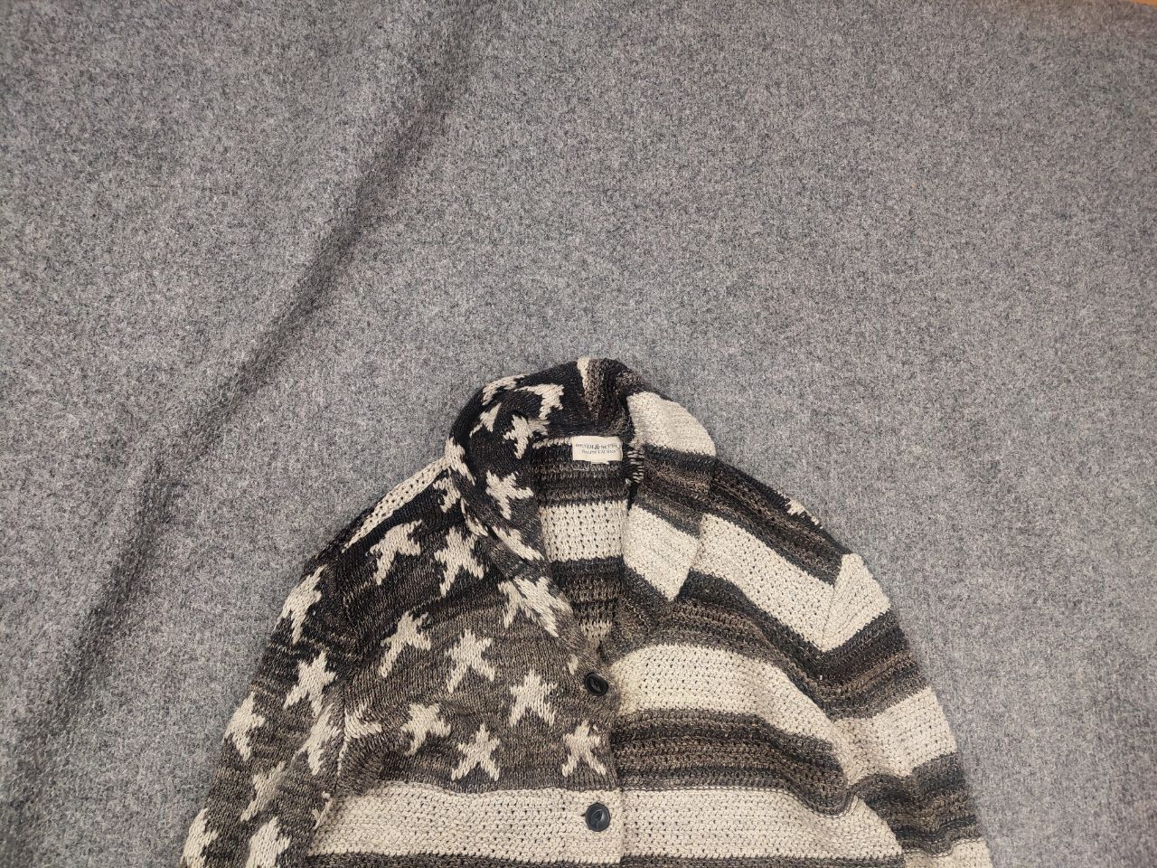 Polo Ralph Lauren Vintage Archive Ralph Lauren Supply Knit USA Flag Cardigan Size US S / EU 44-46 / 1 - 3 Thumbnail
