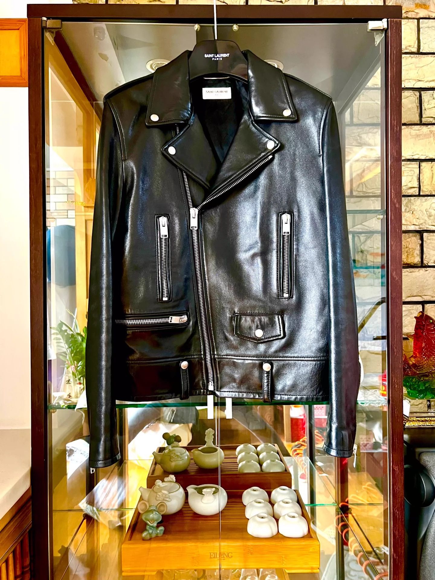 Saint Laurent Paris Saint Laurent Paris Lamb skin jacket Size US L / EU 52-54 / 3 - 1 Thumbnail