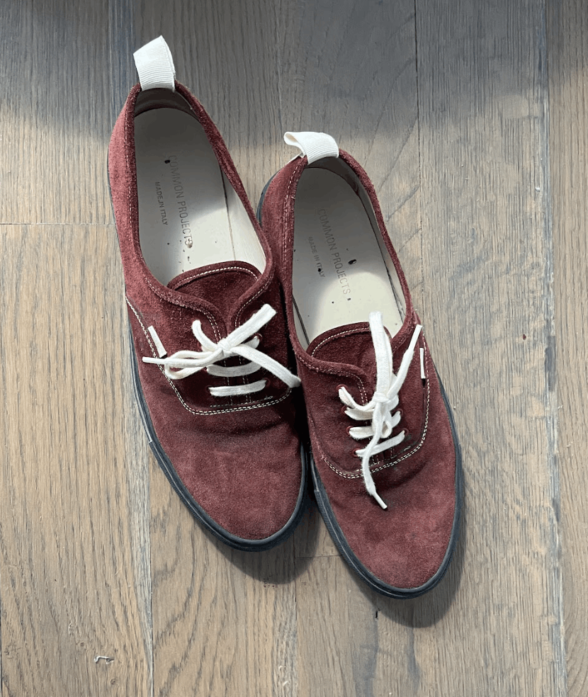 Common Projects Common Projects Suede Four Hole Size US 11 / EU 44 - 2 Thumbnail
