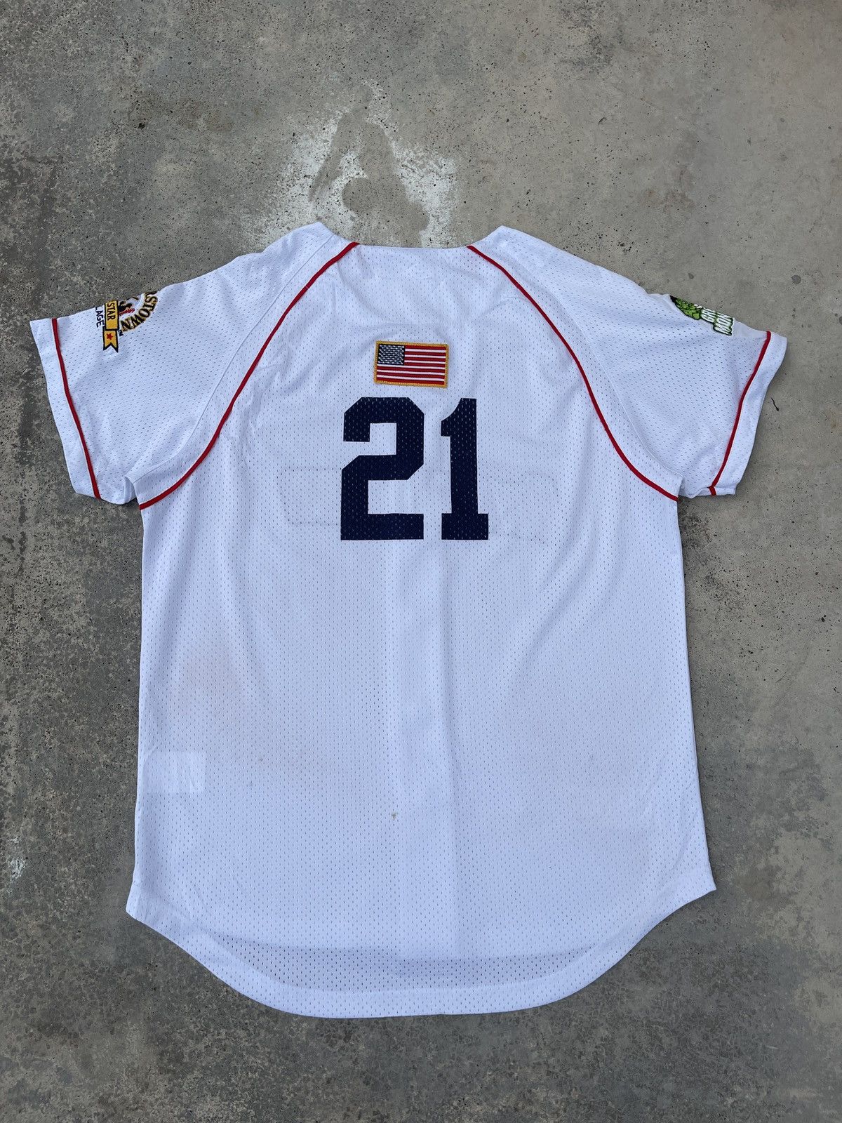 Cooperstown Collection × MLB Cooperstown All Star Village White Jersey Size US M / EU 48-50 / 2 - 3 Thumbnail