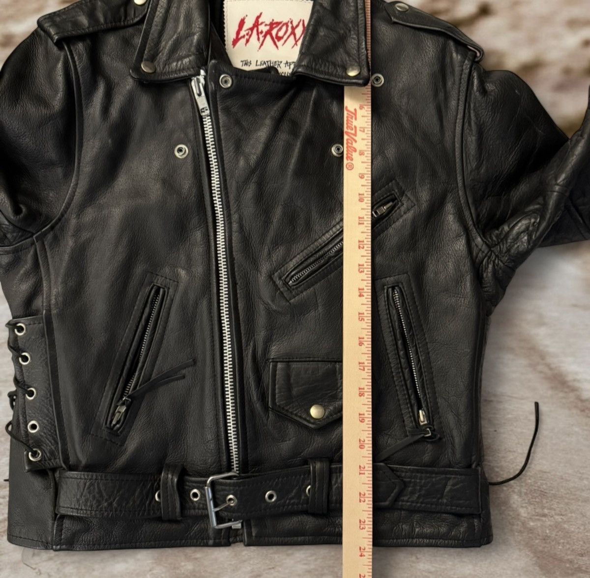 L.A. Roxx Vintage La Roxx Leather Jacket | Size 40 | Made in USA Size US S / EU 44-46 / 1 - 9 Thumbnail