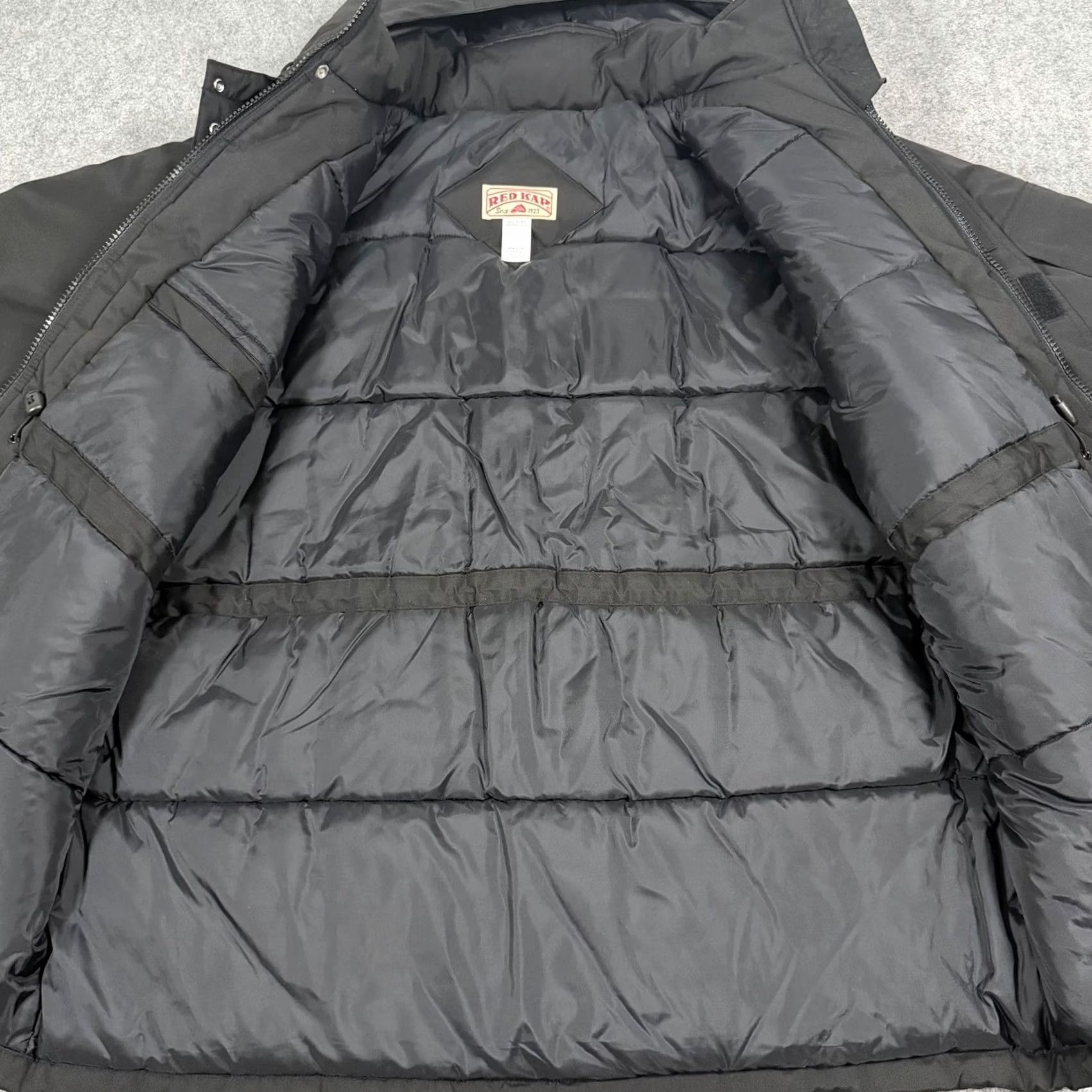 Red Kap Red Kap Parka Jacket Hooded Winter Outdoor Heavyweight Men's XL Black Size US XL / EU 56 / 4 - 7 Thumbnail