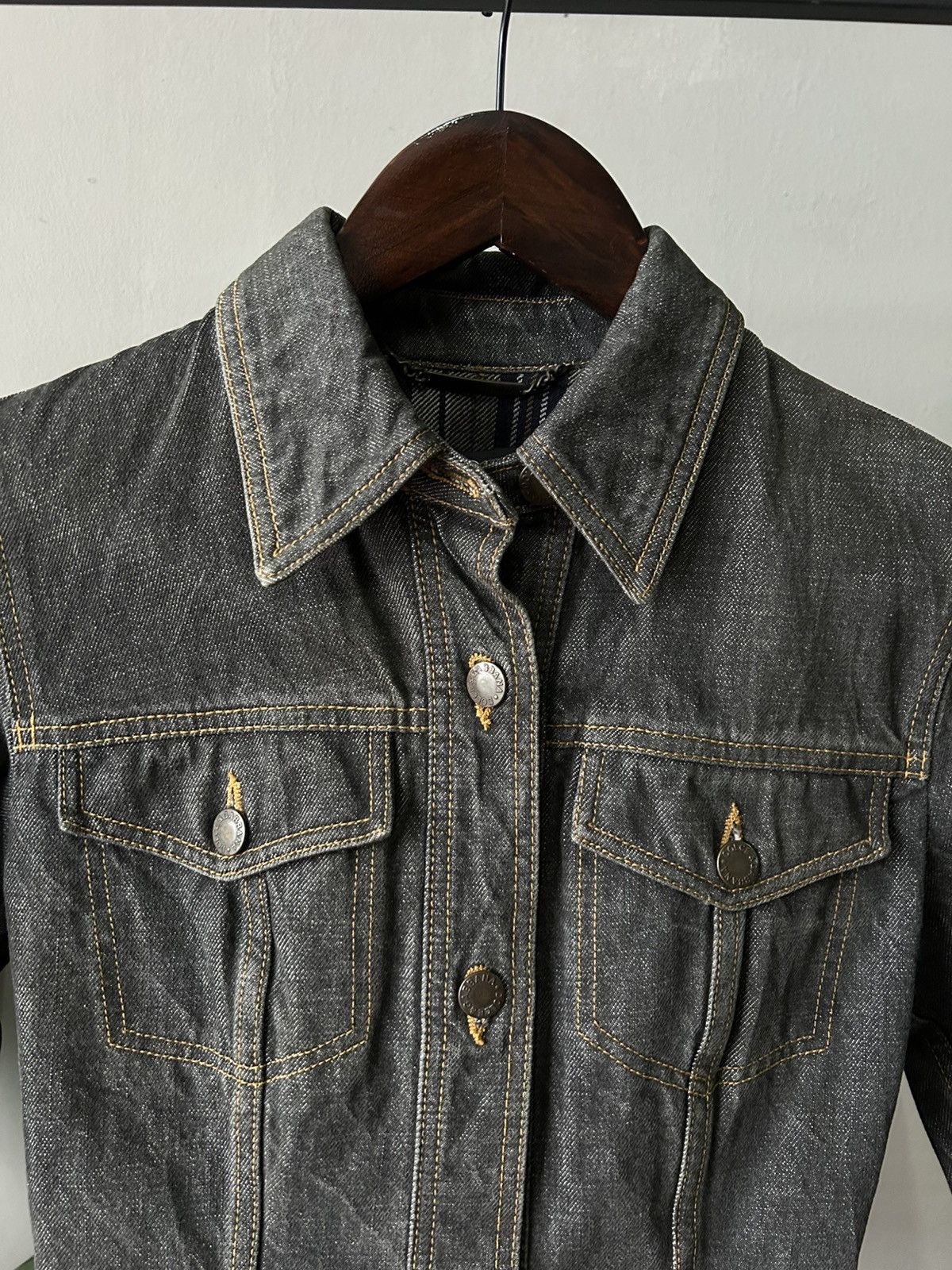 Dolce & Gabbana Dolce Gabbana Denim Jacket Size XXS / US 00 / IT 34 - 9 Thumbnail