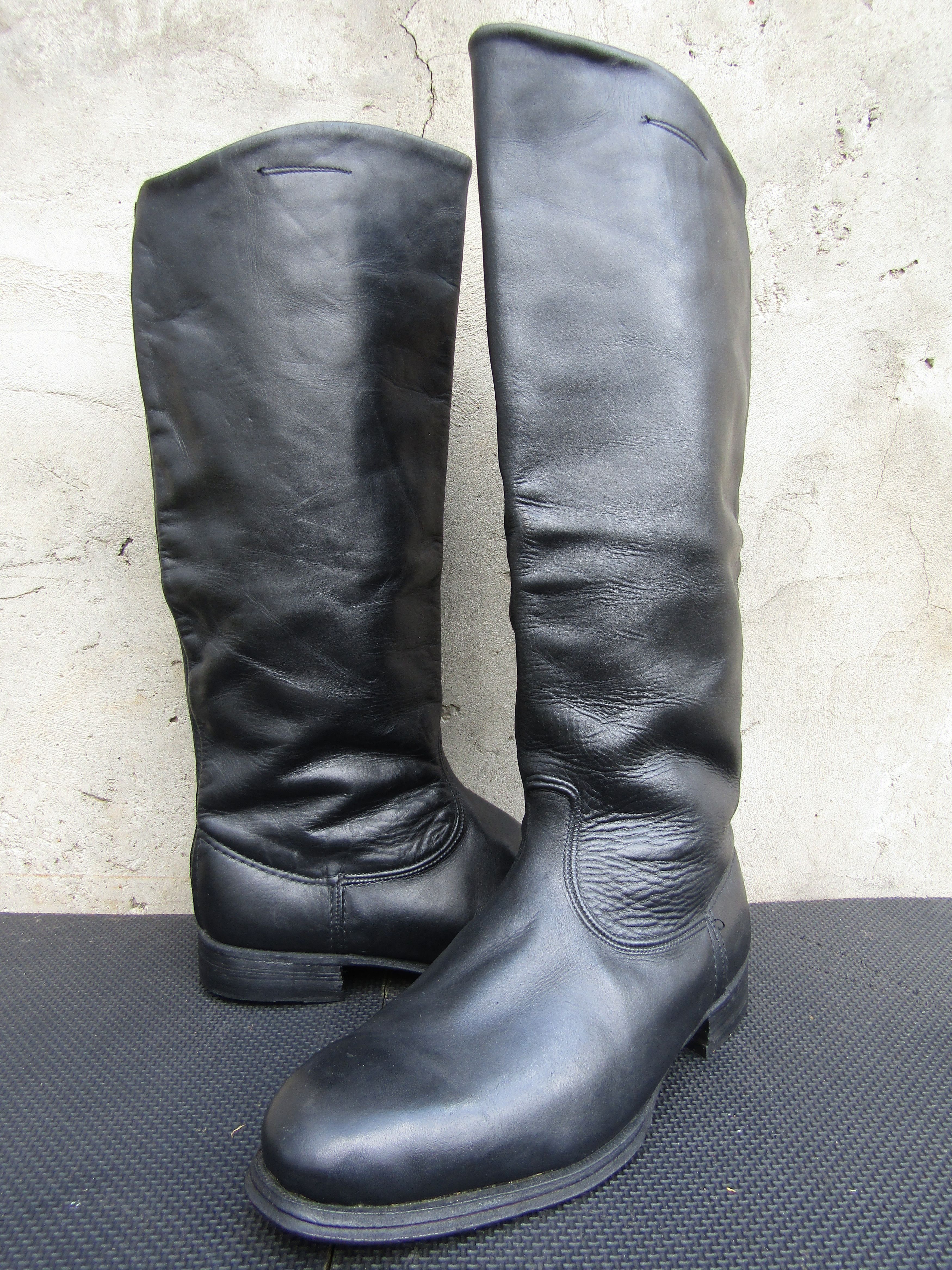 Vintage Vintage Army Tall Riding Jack Calvary Boots Biker Patrol Size US 9 / EU 42 - 1 Thumbnail