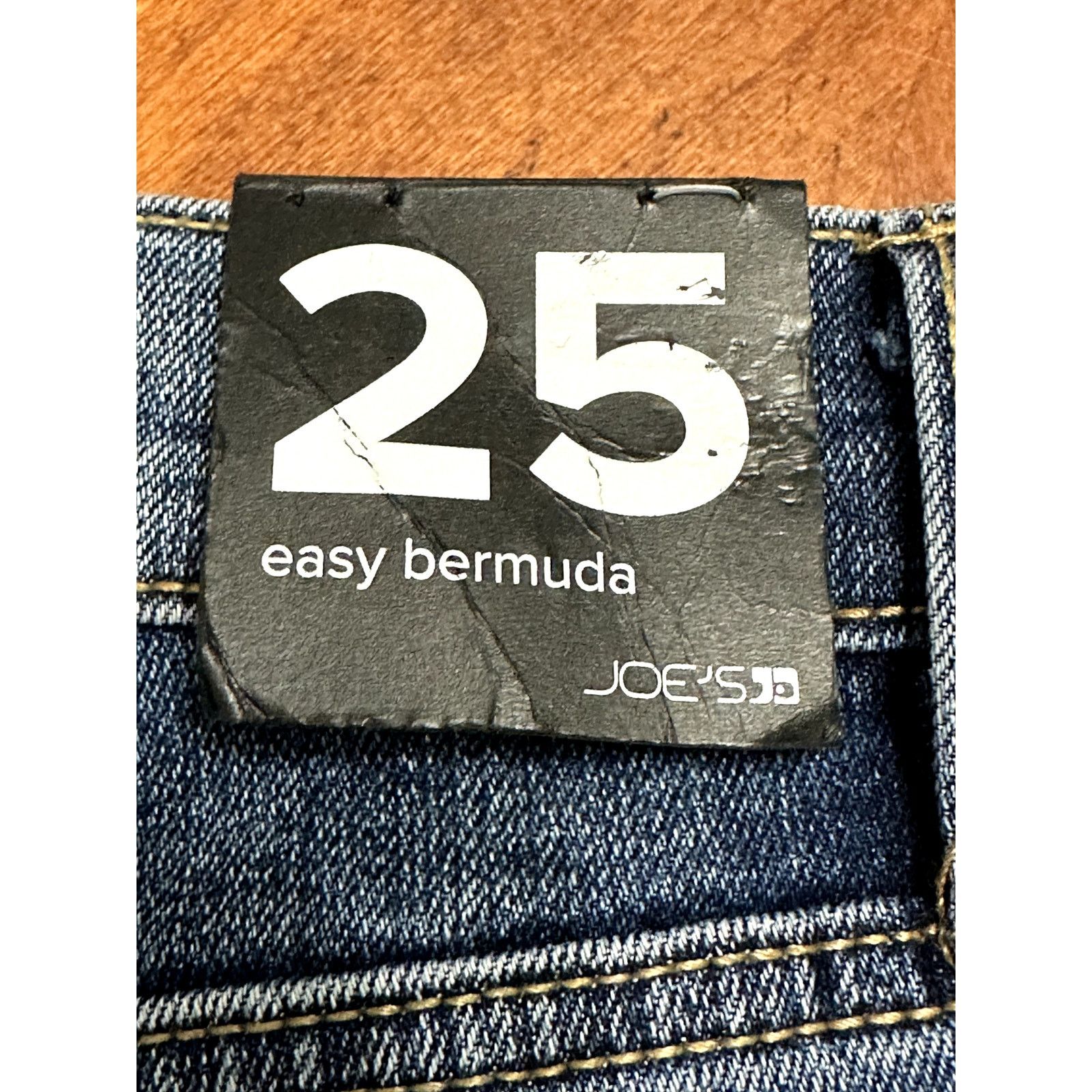 Joe's Joe's Easy Bermuda Jeans Shorts Jorts Blue Women's 25 NWT Size 25" / US 0 / IT 36 - 8 Thumbnail