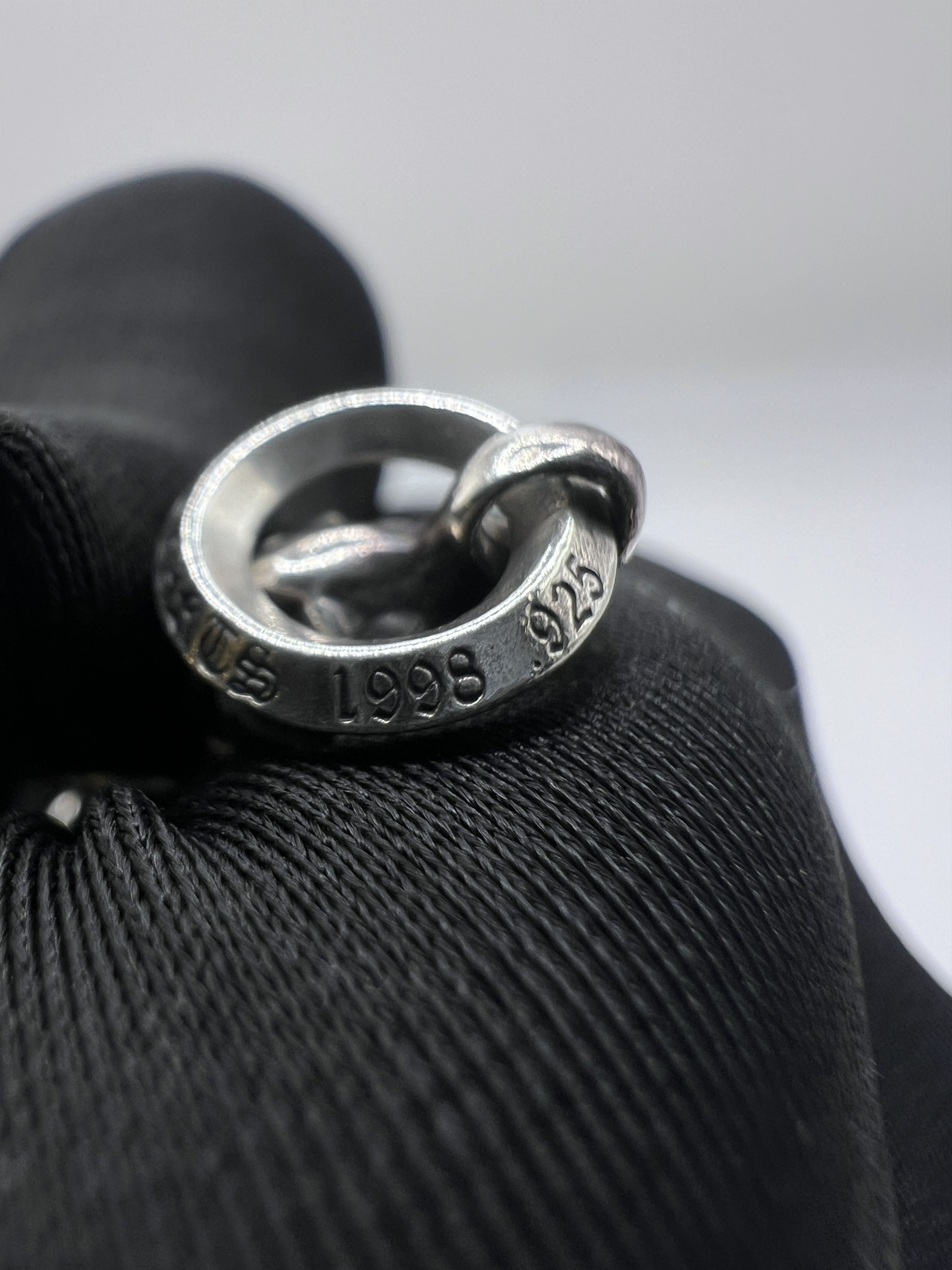 Chrome Hearts Chrome Hearts 1 Ball TINY CROSS Pendant With Ball Chain Size ONE SIZE - 14 Thumbnail