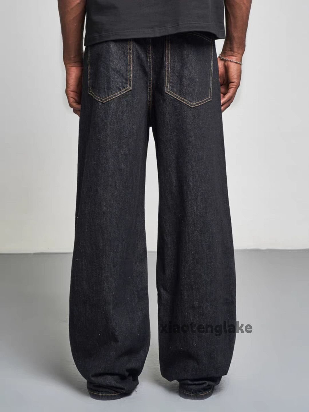 Designer × Jean × Vintage utility skate hiphop loose baggy bootcut pants Size US 30 / EU 46 - 3 Thumbnail