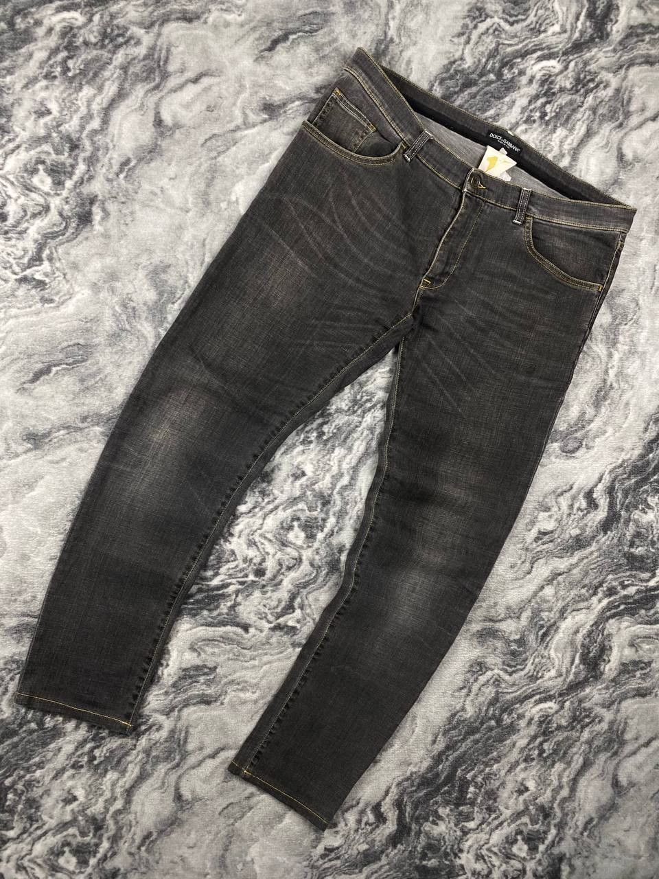 Dolce & Gabbana Vintage Dolce & Gabbana Denim Jeans Metal Logo Size US 33 - 5 Thumbnail