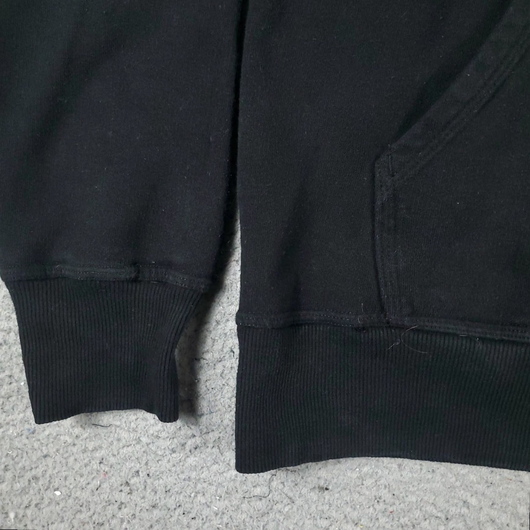 Champion Vintage Champion Men's Medium Pullover Hoodie Sweater Black Casual Knit Logo Zipper Size US M / EU 48-50 / 2 - 3 Thumbnail