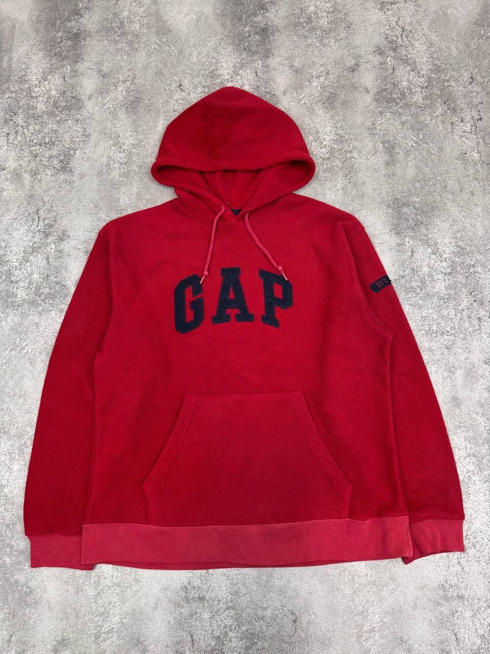 Gap GAP Men's Red Hoodie Size Medium Size US M / EU 48-50 / 2 - 1 Thumbnail