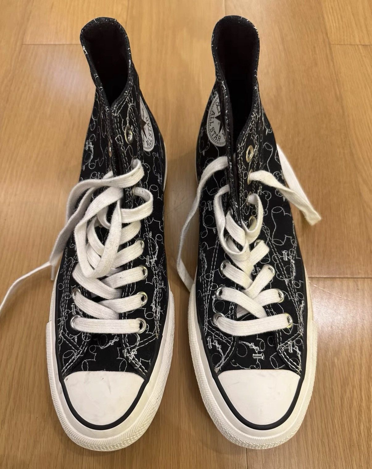 Undercover Undercover x Converse collaboration canvas sneakers Size US 8.5 / EU 41-42 - 1 Thumbnail