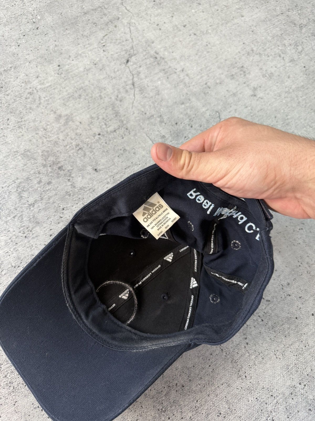 Adidas Vintage Adidas Real Madrid cap Size ONE SIZE - 5 Thumbnail