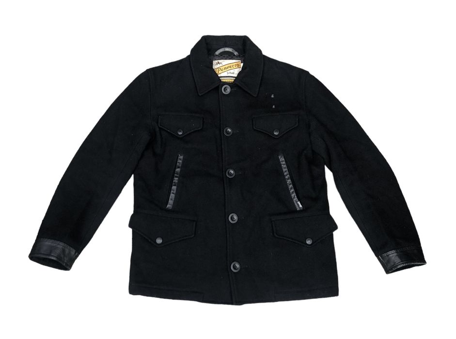 Schott SCHOTT NYC x NEIGHBORHOOD NBHD Perfecto Light Wool Jacket