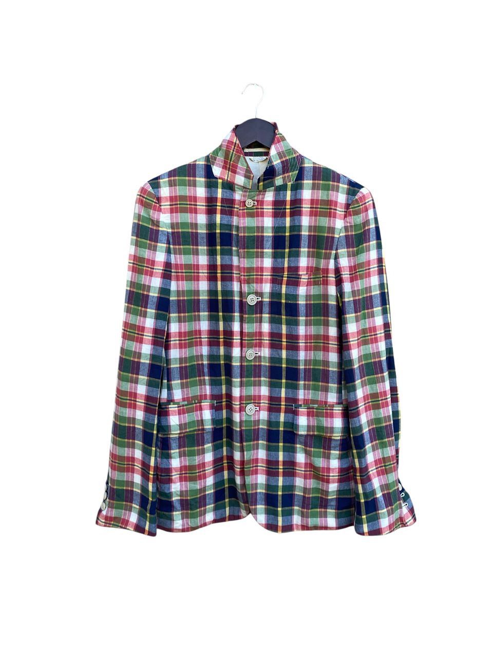 Comme des Garcons Homme Plus Comme des Garcons Homme Plus AD2007 Plaid Button Up Jacke Size US S / EU 44-46 / 1 - 1 Thumbnail