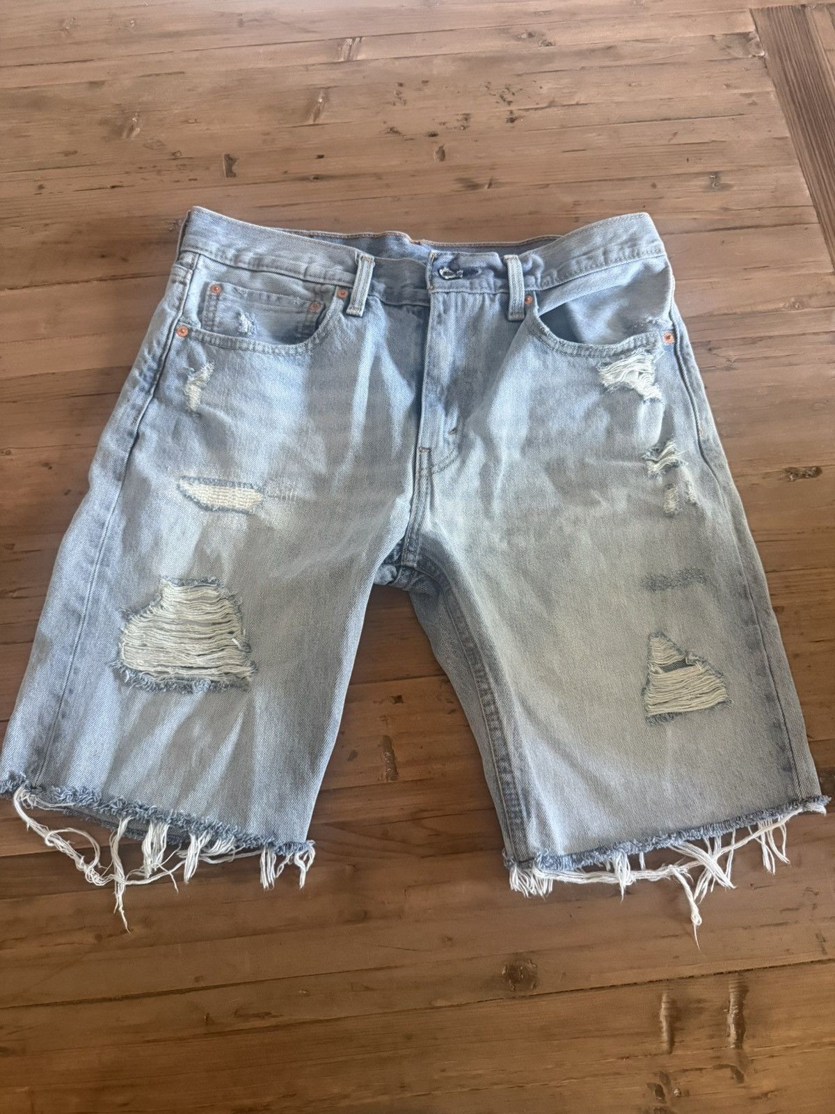 levi denim jorts (412)
