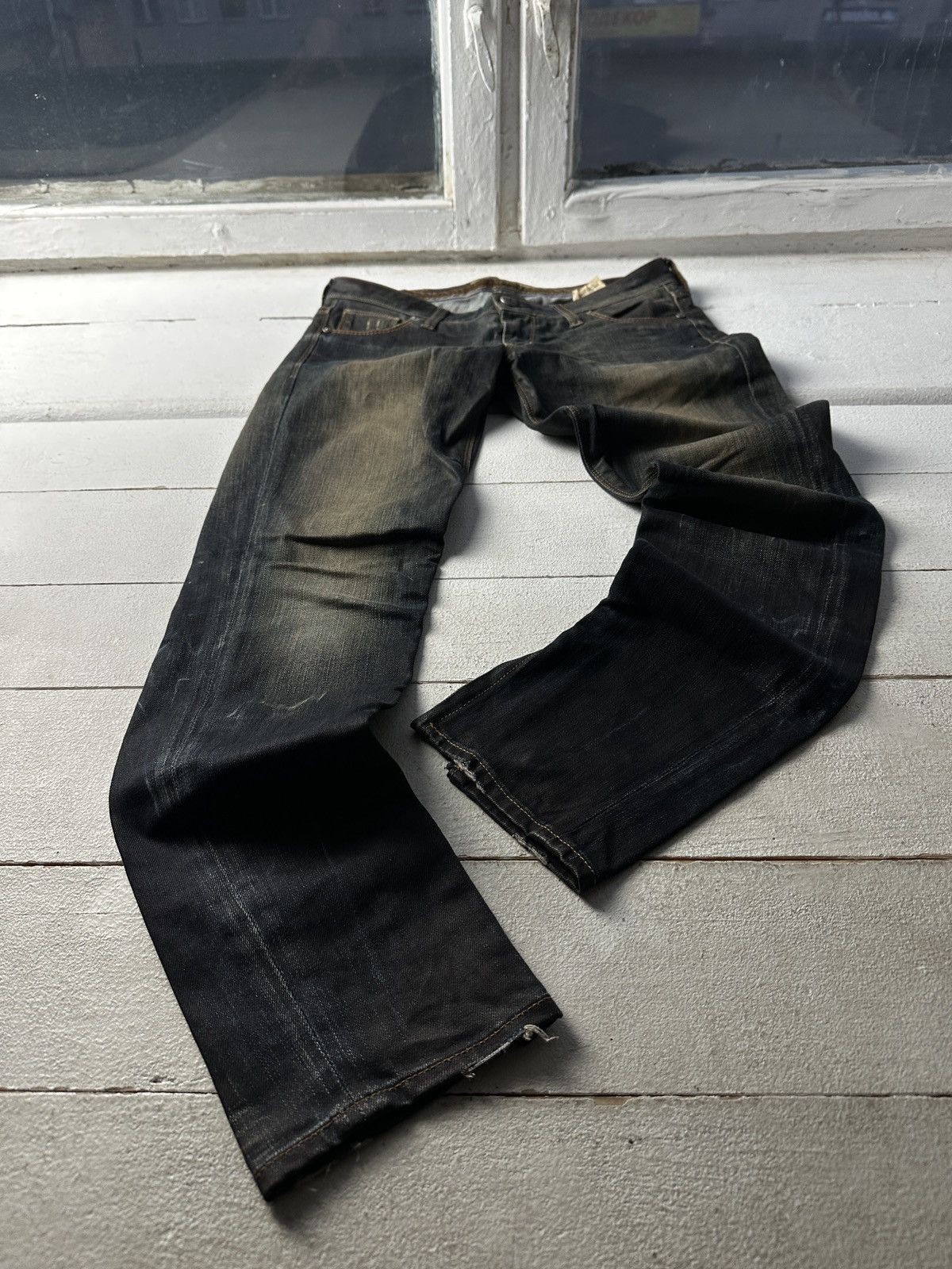 Guess FLARED 🚨00S GUESS WITH LOGO WOMEN JEANS Y2K OPUIM Size 28" / US 6 / IT 42 - 1 Thumbnail