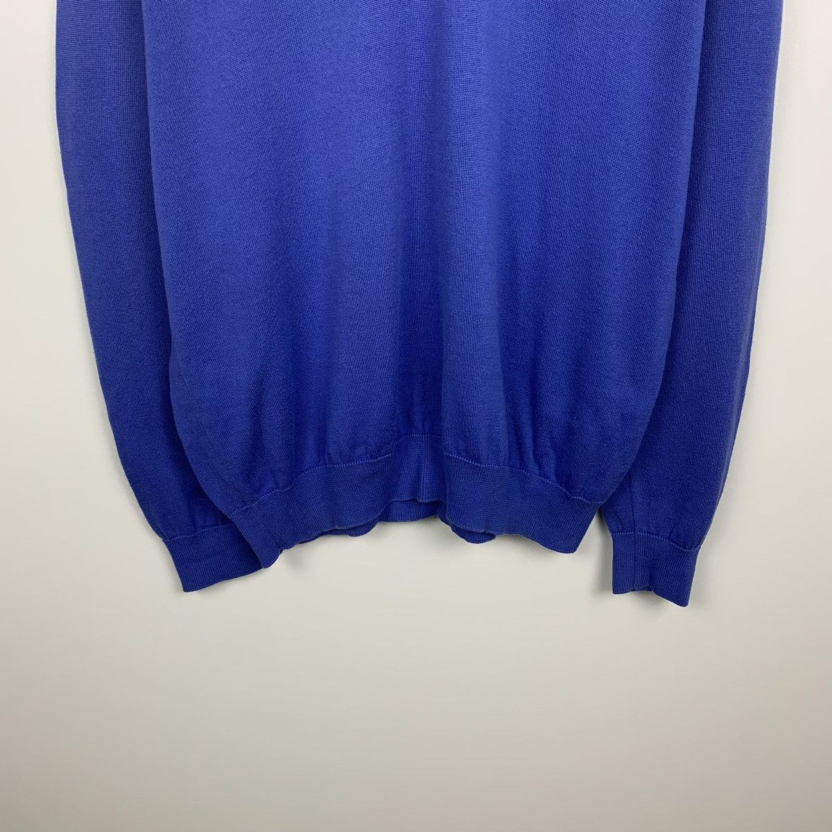 Lacoste Vintage Lacoste V-Neck Sweater luxury casual designer 90s Size US XL / EU 56 / 4 - 3 Thumbnail