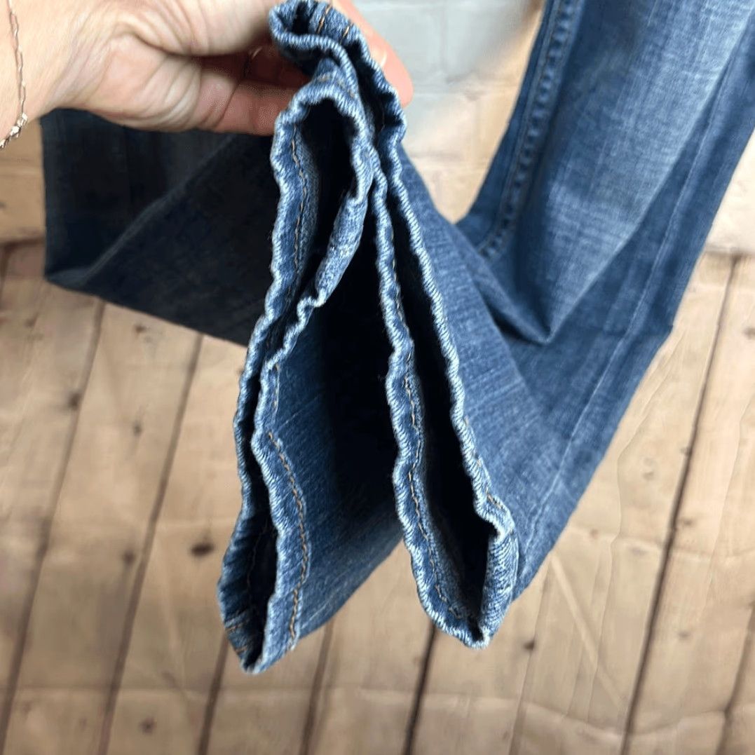 Levi's Levi's 505 Jeans Mens Straight Leg Size 34x32 Blue | W34 L32 Regular Inseam 32 | Levi's 505 Men’s Straight Jeans Size US 34 / EU 50 - 3 Thumbnail