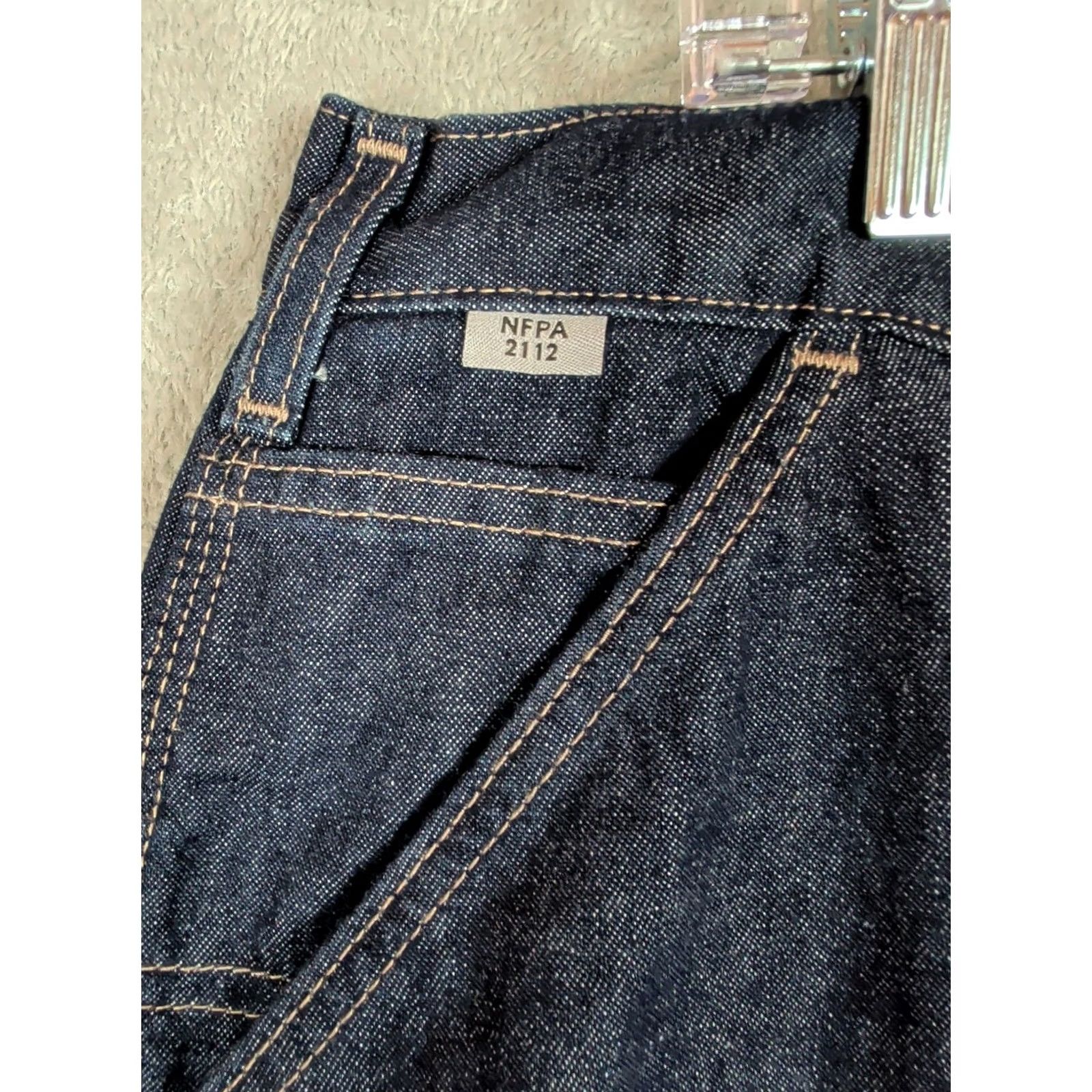 Carhartt Carhartt FR Original Fit Flame Resistant Carpenter Jeans 34x36 Jeans Blue Workwear Mens NWT Regular Denim 5-Pocket Flame Resistant Carhartt Jeans Size US 34 / EU 50 - 2 Thumbnail