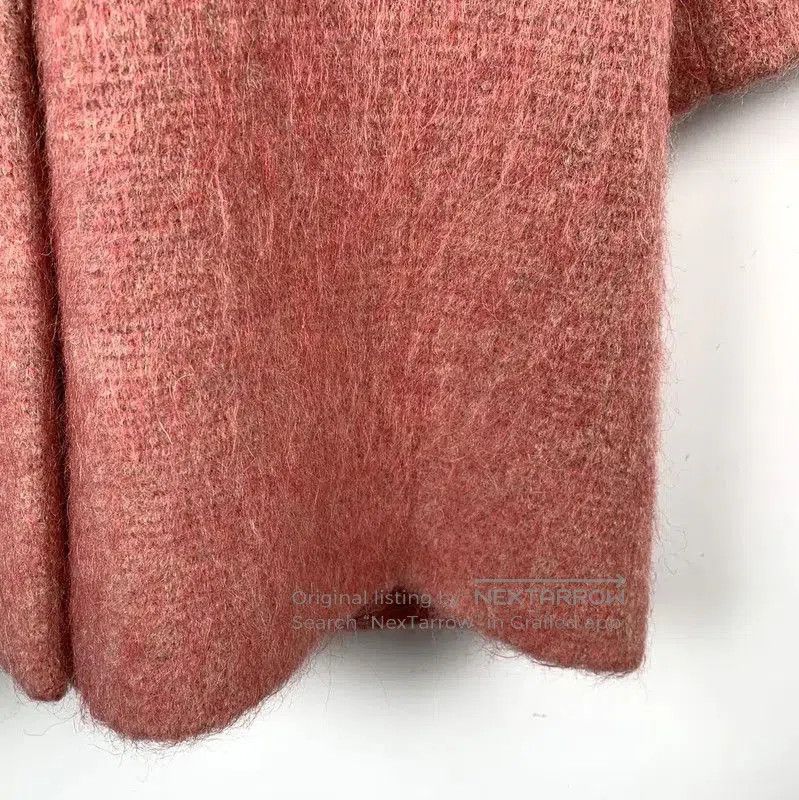 Max Mara MaxMara Red Mohair Women's Coat . Size M / US 6-8 / IT 42-44 - 4 Thumbnail