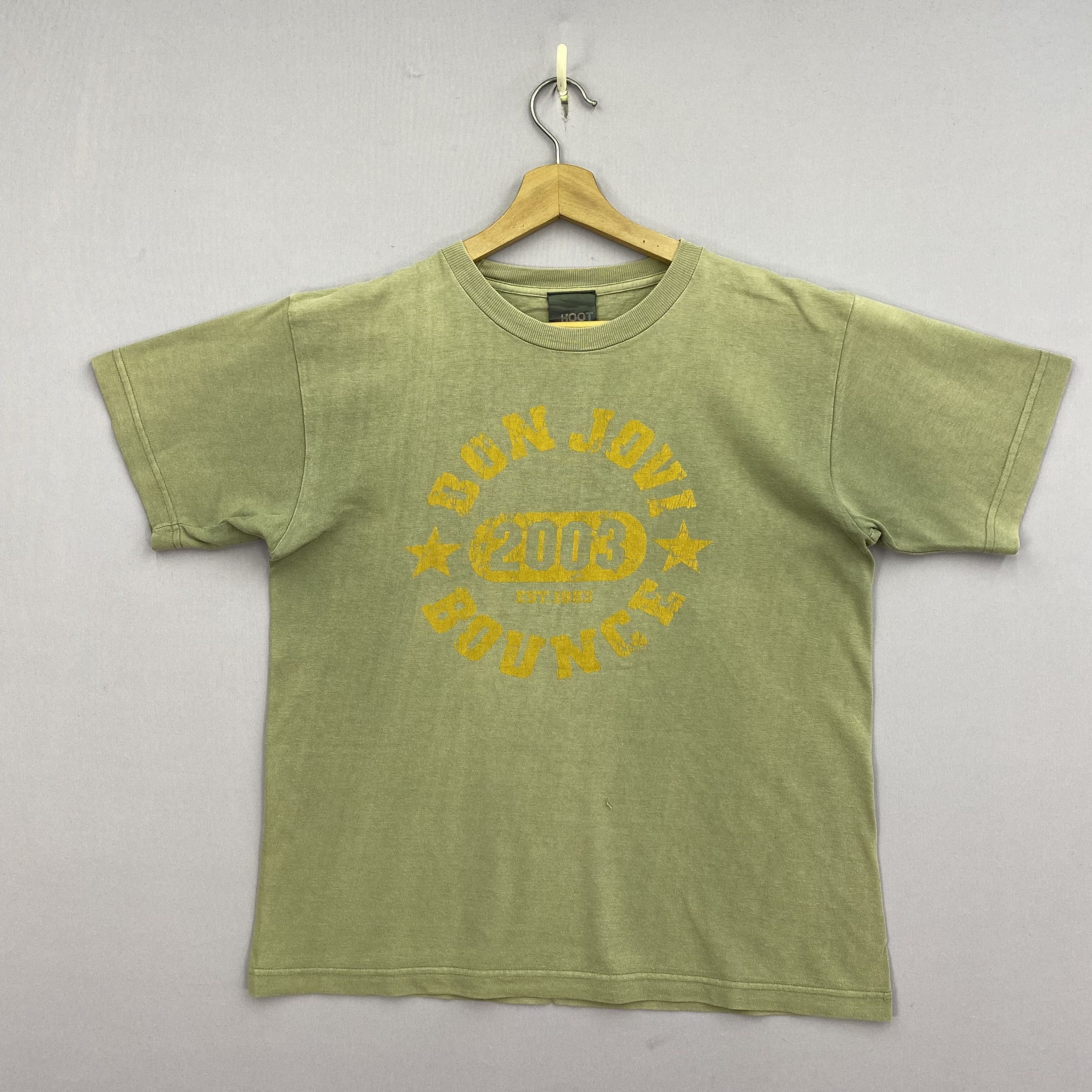 Band Tees Vintage Y2K Bon Jovi T-Shirt Bon Jovi Bounce Tee | GF10112 Size US M / EU 48-50 / 2 - 1 Thumbnail