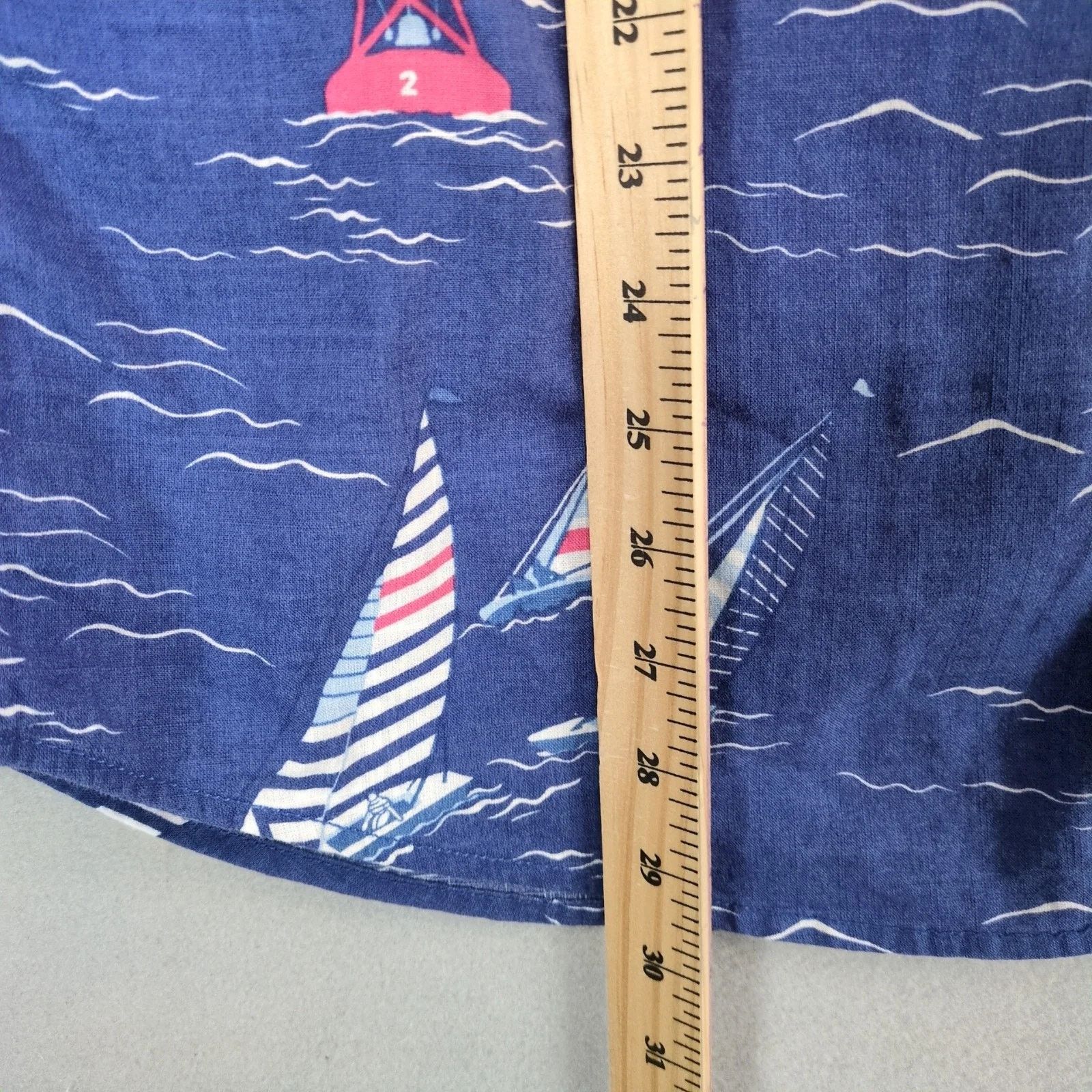Izod Izod Saltwater Nautical Sailing Button Up Shirt Men's XL Size US XL / EU 56 / 4 - 7 Thumbnail