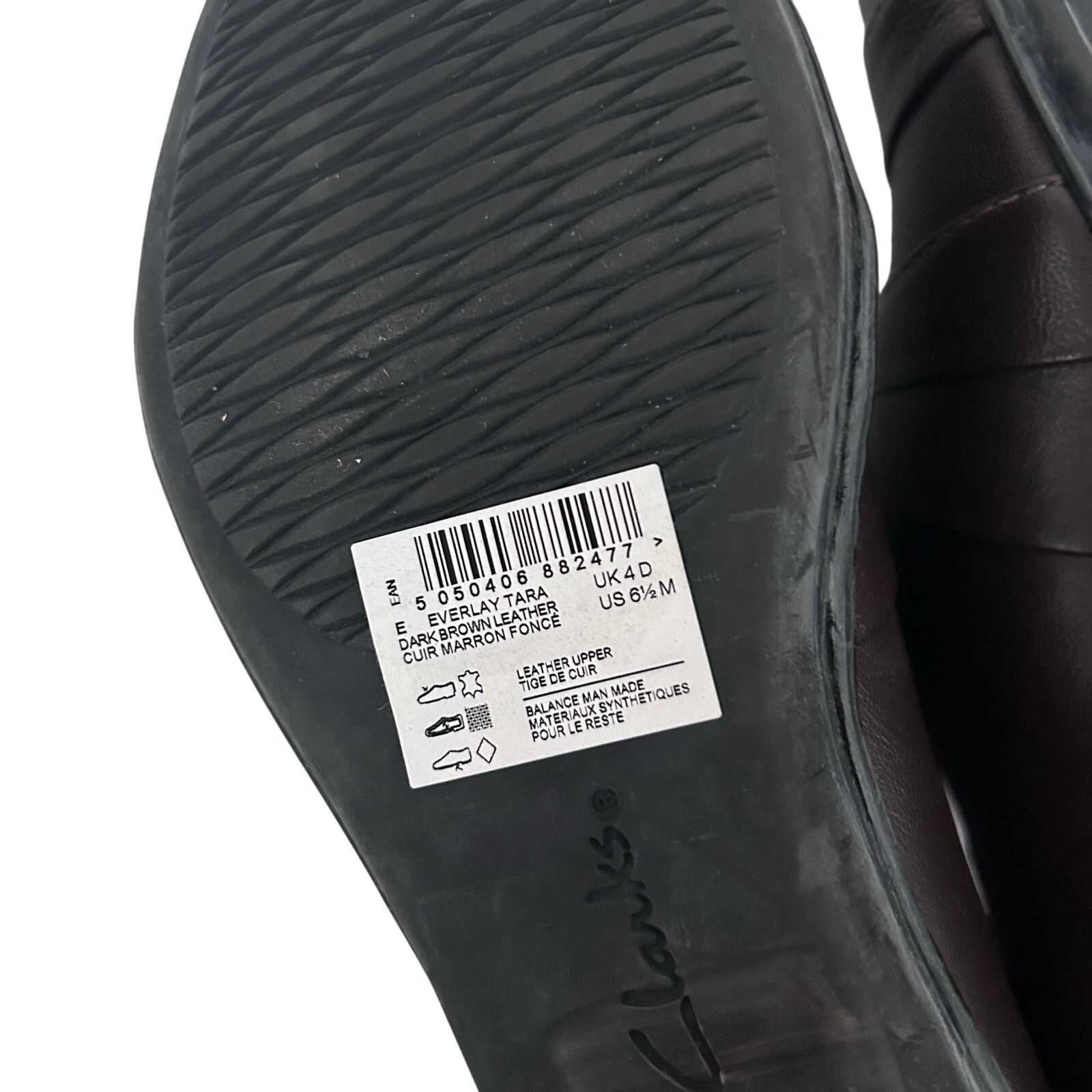 Clarks Clarks Everlay Tara Brown Leather Loafers Sz 6.5 Size US 6.5 / IT 36.5 - 7 Thumbnail