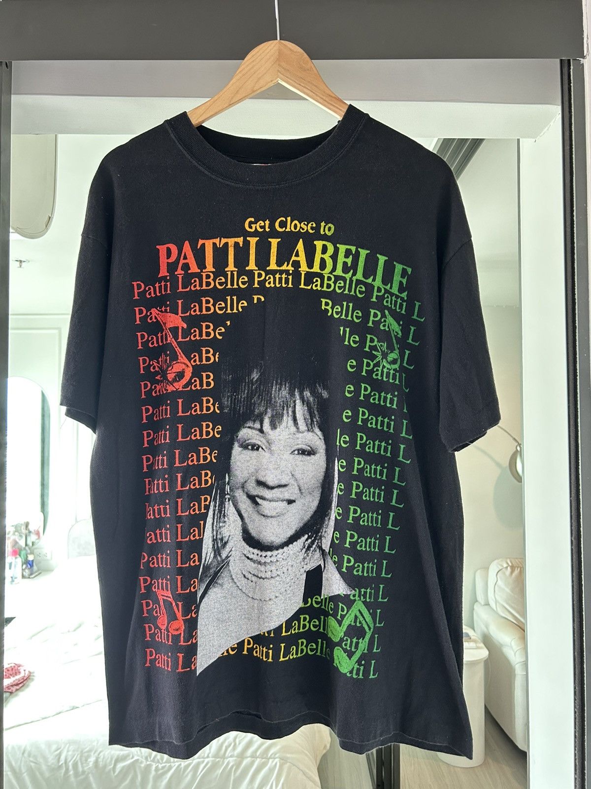 Band Tees Patti Labelle Vintage T Shirt 90’ Size US L / EU 52-54 / 3 - 1 Thumbnail