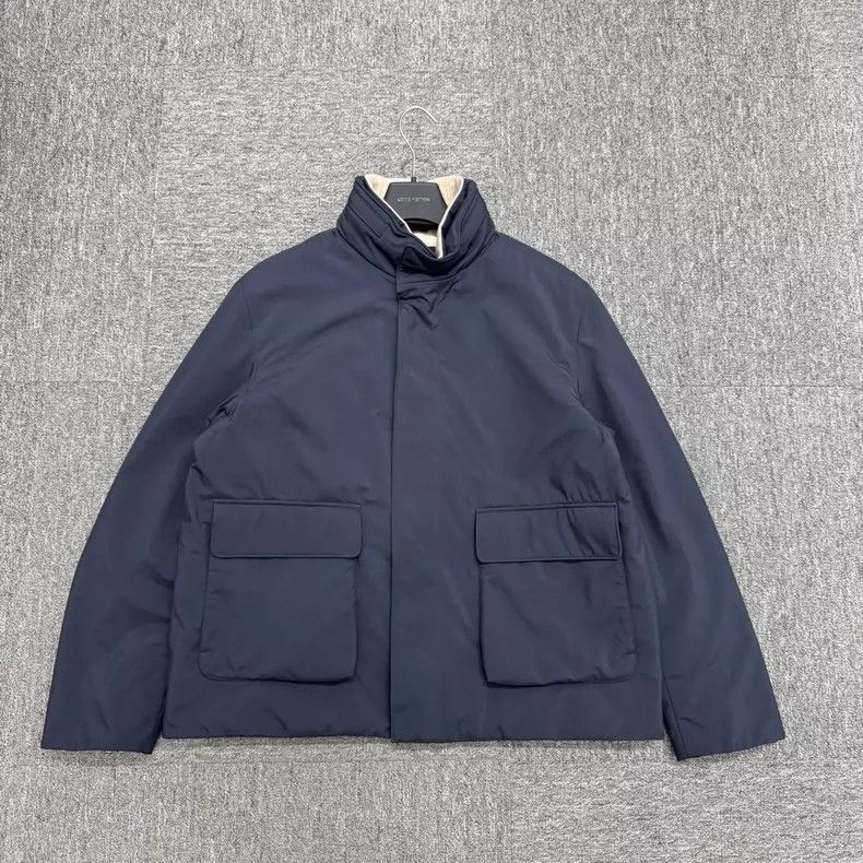 Loro Piana LORO PIANA A high collar jacket Size US XL / EU 56 / 4 - 1 Thumbnail