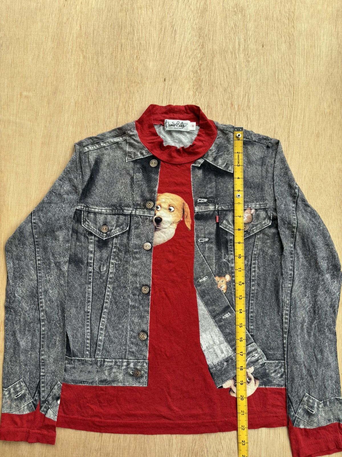 Hysteric Glamour × Japanese Brand Vintage Kunio Collection Double Layer Style Longsleeve Size US M / EU 48-50 / 2 - 11 Thumbnail