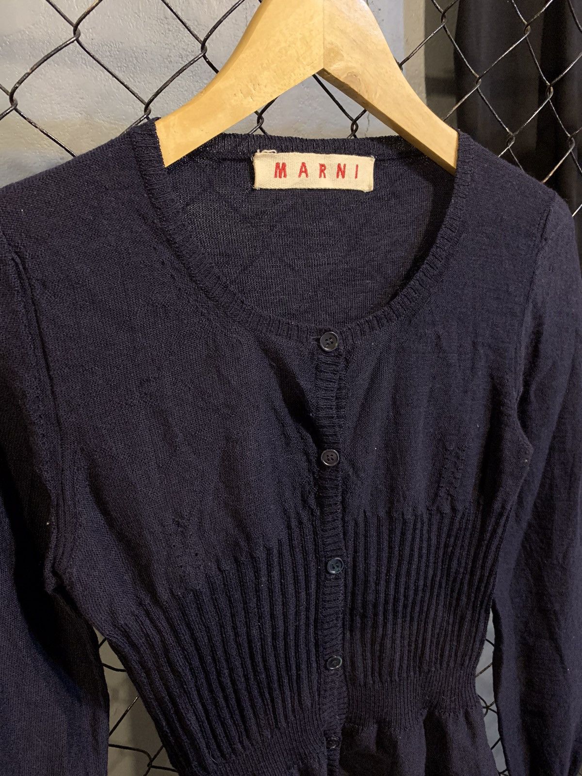 14th Addiction × Le Grande Bleu (L.G.B.) × Marni 🔥Marni Cardigan🔥 Size S / US 4 / IT 40 - 2 Thumbnail