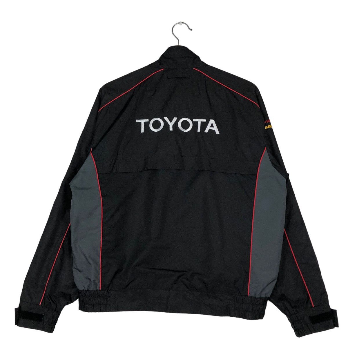 Japanese Brand 🔥Vintage Bomber Jacket Racing Toyota Genuine Parts Size US M / EU 48-50 / 2 - 8 Thumbnail