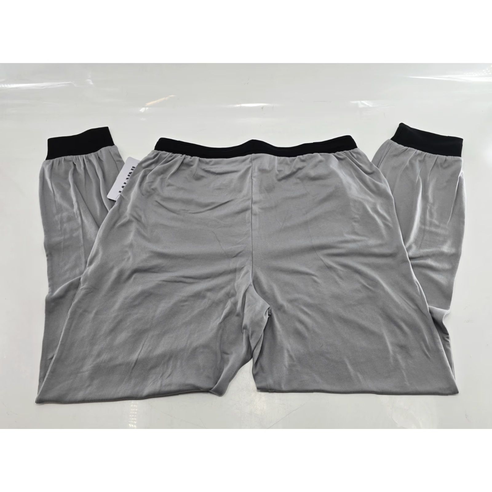 Vintage INK+IVY Men’s Pajama Bottoms - Sleepwear Sweatpants - Gray - M - Drawstring - Elastic Waist - Polyester Spandex - Machine Washable - Men's Size US 31 - 7 Thumbnail